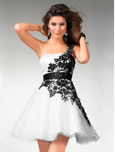 victoria-dress-black-white-short-prom-dress